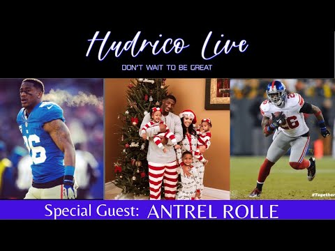 Hudrico Live Presents: The Many Rolle’s of A Champion w/Antrel Rolle #Superbowl #AntrelRolle #Wisdom