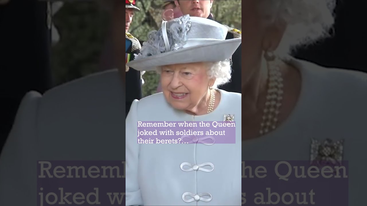 Remember when the Queen got the Giggles with Soldiers in Scotland?