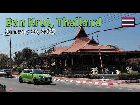 Ban Krut, Thailand - January 26, 2025 [4K/60fps] (76 minutes)