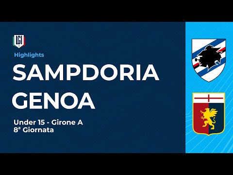 Highlights Sampdoria-Genoa | 8ª giornata Campionato Under 15 | stagione 2025-26