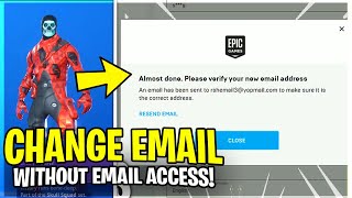 How to Get Back Into a FORTNITE ACCOUNT! Change Epic Games Email Address Without Email Access!