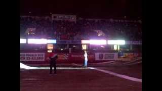 Leigh Ann Yost performs the National Anthem - Freedom Hall - Monster Truck Jam - Louisville, KY