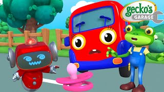 Download lagu Baby Truck's Missing Pink Dummy 😢 | Sing Along Songs and Nursery Rhymes for Kids | Gecko's Garage mp3