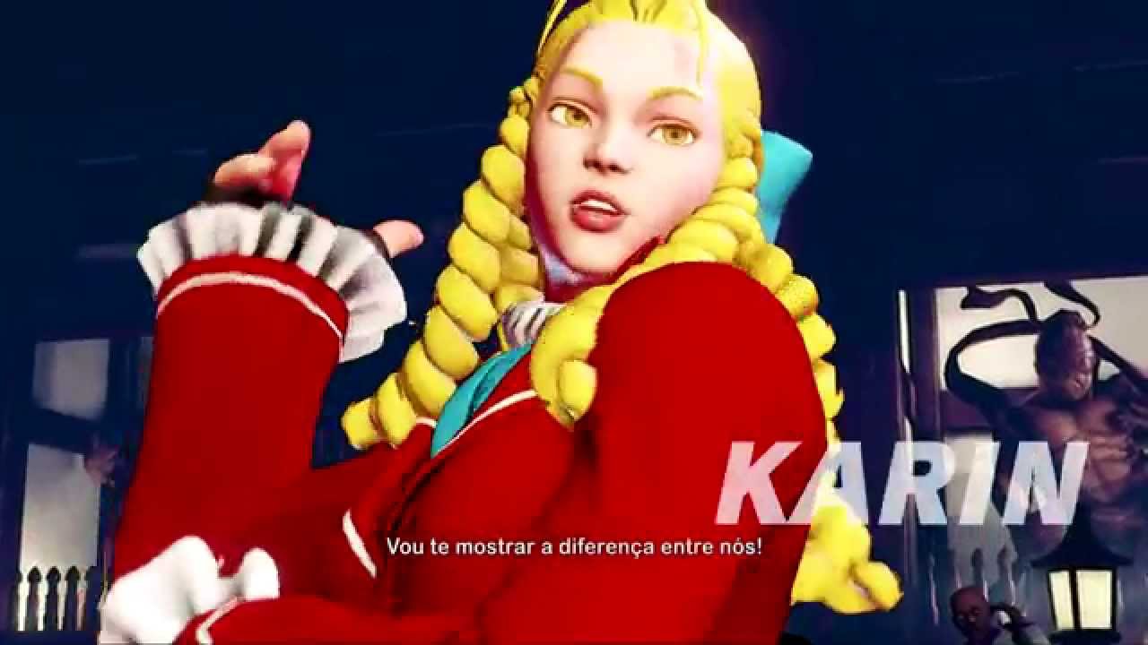 Street Fighter V: Apresentando Karin e a Capcom Fighters Network