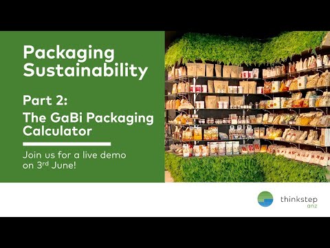 Webinar and Product demo  -  GaBi Packaging calculator
