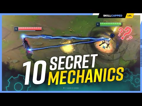10 SECRET MECHANICS that ONLY PROS Use - League of Legends