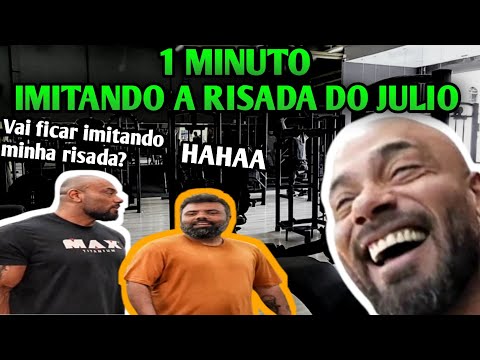 1 Minuto com IGOR 3K imitando a risada do JULIO BALESTRIN