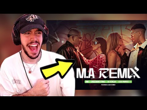 LUV REACCIONA A | BM, CALLEJERO FINO, LA JOAQUI, LOLA INDIGO - M.A (REMIX) (OFFICIAL VIDEO)