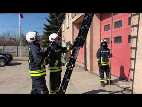 Drabina ZS 2100/3 dwuprzęsłowa wysuwana