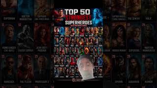 Quite possibly the worst list EVER ‼️😒 #anime #dc #marvel #fyp #fypシ゚viral