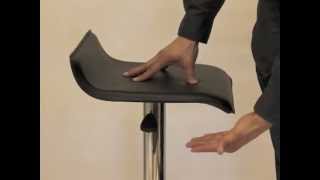 LumiSource - Hydraulic Bar Stool Assembly