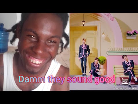 First time reaction to Nuest let love( with spoonz)