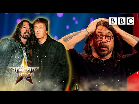 Paul McCartney playing piano with Grohl's daughter is ANOTHER level 😲@OfficialGrahamNorton ⭐️ BBC