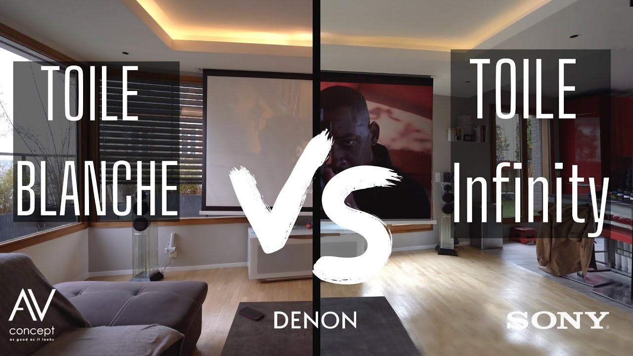 Home Cinema Upgrade avec une toile technique
