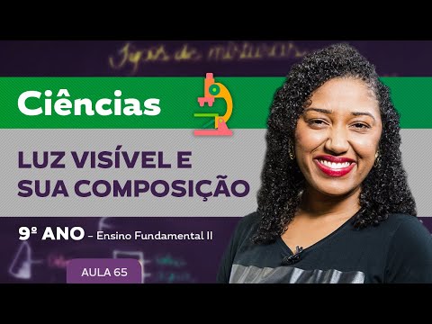 Luz visível e sua composição – Ciências – 9º ano – Ensino Fundamental