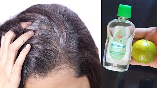 White Hair To Black Permanently in 30 Minutes Naturally || Egg For Jet Black At Home | 100% Works