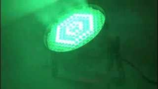 CAÑON DE 186 LEDS JUMBO 10MM MODO AUTOMATICO O DMX