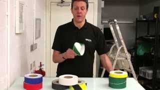 Application of glow in the dark photoluminescent anti-slip tape