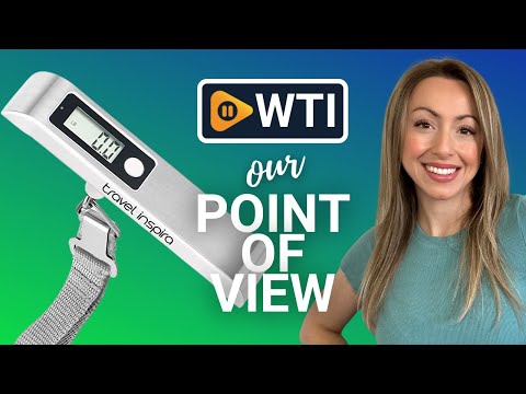 Travel inspira Luggage Scale - WTI product video review