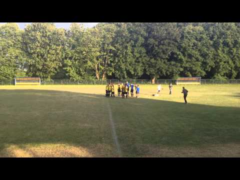 Płomień Spartan Nieledew vs Orkan Bełżec 7:1 ~cieszynka 21/06/2015 [HD]