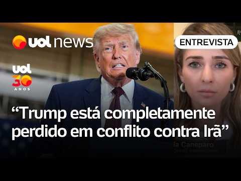 Trump blefa em busca de saída honrosa da guerra com o Irã, diz professora