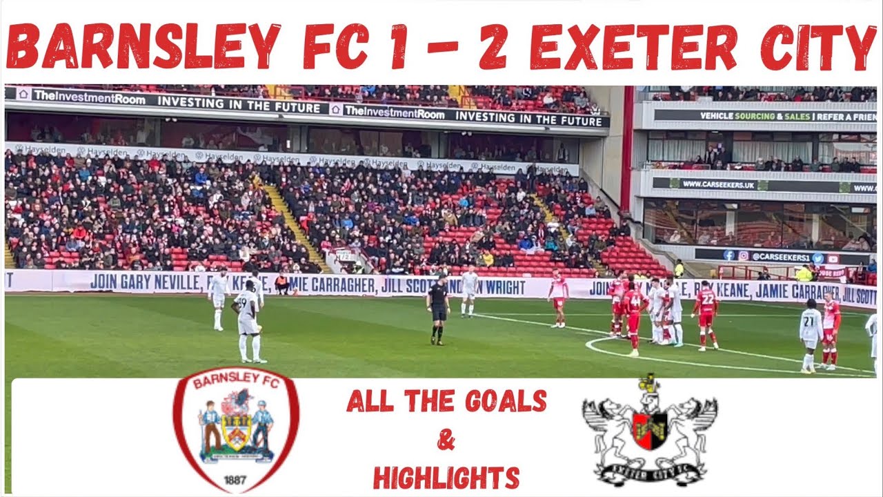 Barnsley vs Exeter City highlights