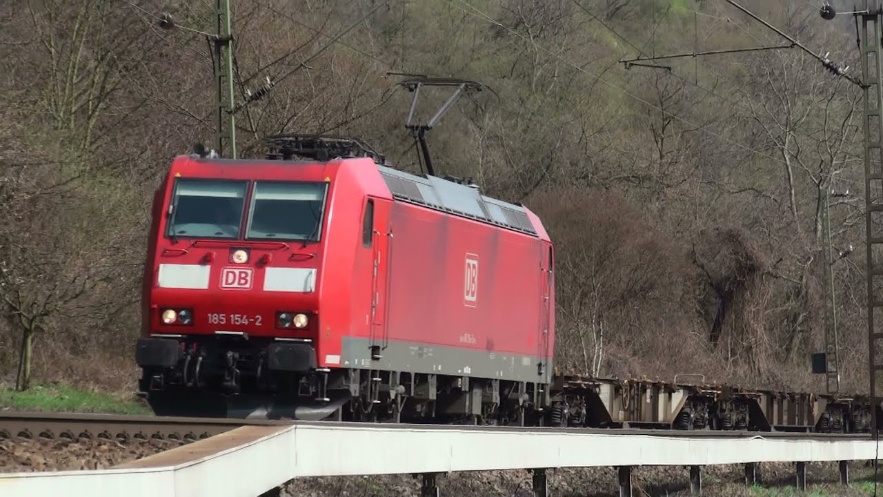 2012-03-27 [DB] 185 154 + Container cars + Car carriers, Freight & [VIAS] FLIRT, VIA25023