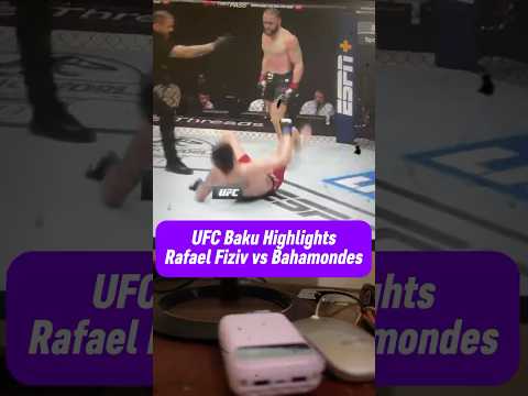 UFC Baku Highilights: Rafael Fiziev vs Ignacio Bahamondes #ufcbaku #rafaelfiziev #ignacio #ufc