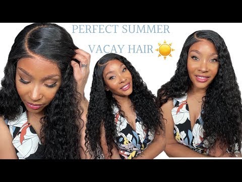 HD Lace Wear Go Glueless Wigs 5x5 Lace Human Hair Wigs With Bangs Straight Body Wave