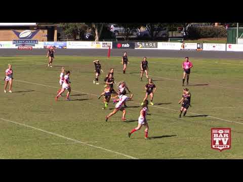 2017 Newcastle RL Catch up Ladies League Tag Highlights - South Newcastle v Cessnock