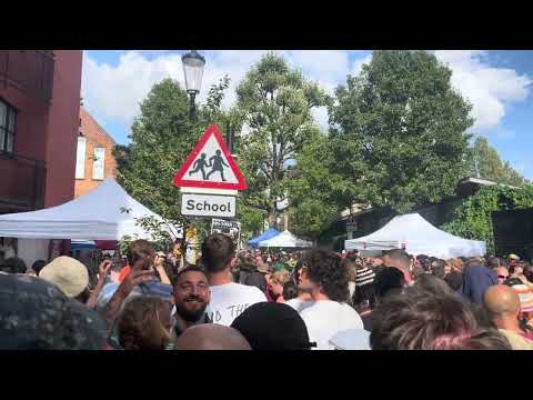 Aba Shanti-I playing Ashanti Selah & Mali Blakamix - Smite Dem (Steppas Cut) @ Notting Hill 28/08/23