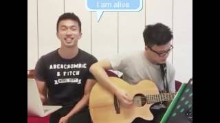 I am alive -  林俊傑 JJ Lin feat. Jason Mraz 傑森瑪耶茲 - Cover by 水瓶兄弟