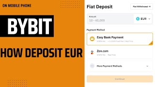 Depositing Euros to Bybit: Step-by-Step Guide