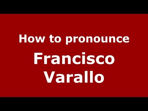 How to pronounce Francisco Varallo (Spanish/Argentina) - PronounceNames.com