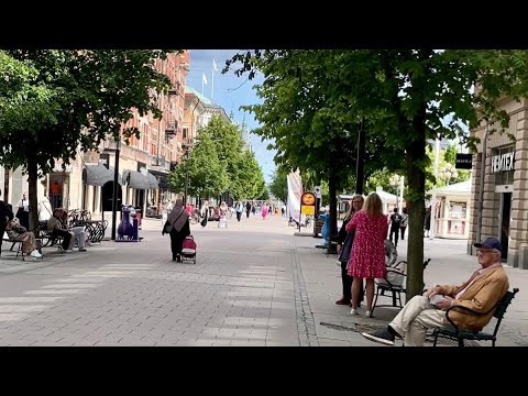 Caminhadas na Suécia: Storgatan, Sundsvall