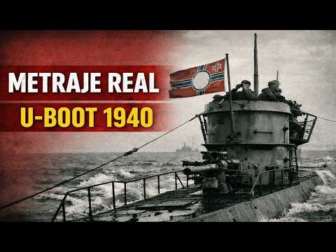 This is how a German U-boat operated | REAL footage of naval propaganda (1939-40)