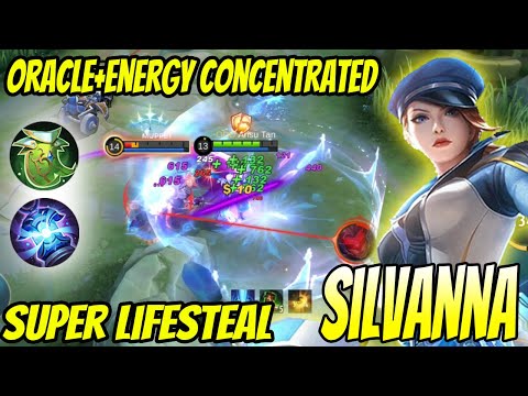 SILVANNA STRONGEST BURST BUILD ITEM - Silvanna Best Build 2023 ~ MLBB
