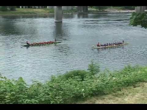 Survivor Sake at Salem, OR Dragon Boat Races, July 2011