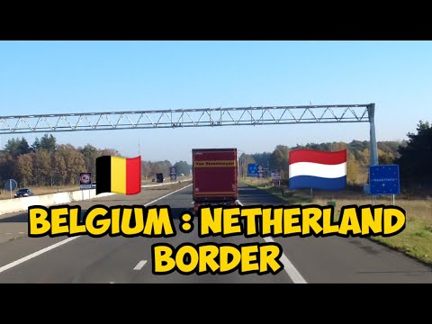 Belgium 🇧🇪 Netherland Border crossing#European mallu trucker#Spanish mallu#46