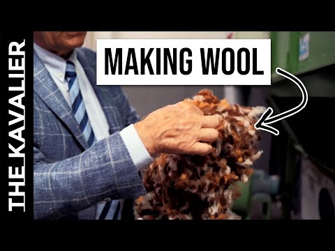 How Wool Goes From Sheep to Fabric | Making Wool with Bottoli