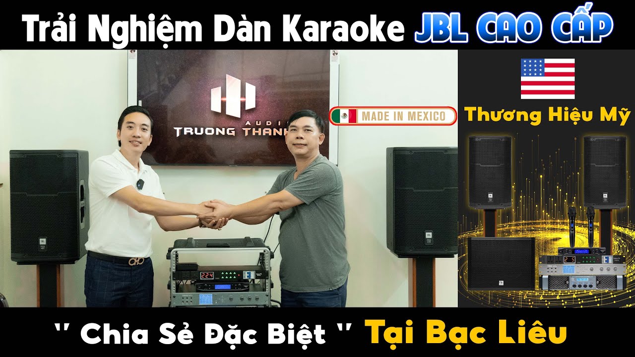 Video sản phẩm Dàn karaoke JBL TT356: (JBL PRX 412M, Vatasa T10, Vatasa V8Pro, DT Lion408, DT Delta118, Vatasa P9 Luxury)