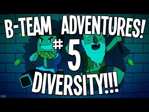 Minecraft CTM Map: B-Team Adventures - Diversity!!! Ep05 - "I'm Made For Droppin!!! (Dropper)"