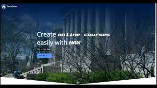The new HAX.psu.edu