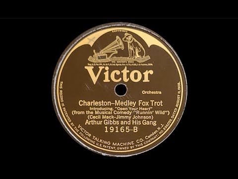 “Charleston-Medley” by Arthur Gibbs and His Gang 1923
