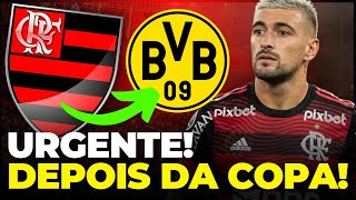 ????⚫ URGENTE! Arrascaeta na Mira de Gigante Europeu - Aqui é Flamengo – Notícias de Hoje do Flamengo