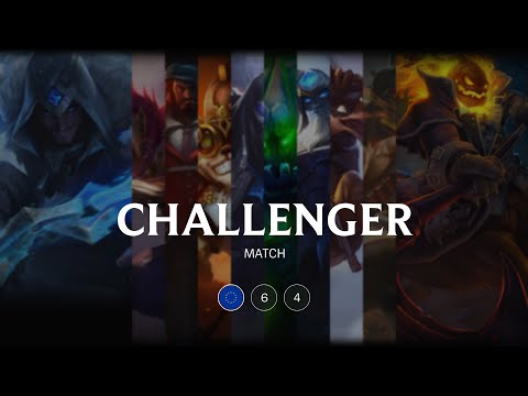 EUW Challenger match 64 - 7148 LP 75 kills