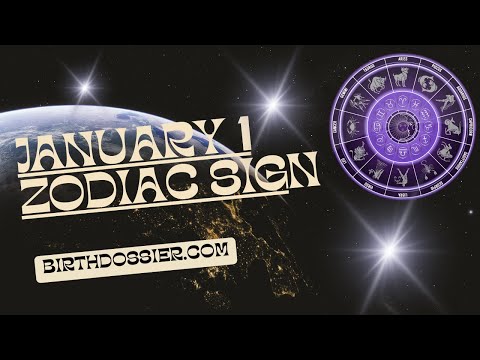 January 1 Zodiac - Exploring the Characteristics and Traits of Capricorns Born on New Year's Day
