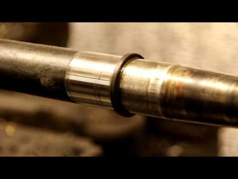 Willys Jeep Rear Axle Rebuild, Axle shaft installation