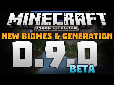 JackFrostMiner - NEW BIOMES and GENERATION in 0.9.0 - Strongholds, Villages, & More! - Minecraft Pocket Edition