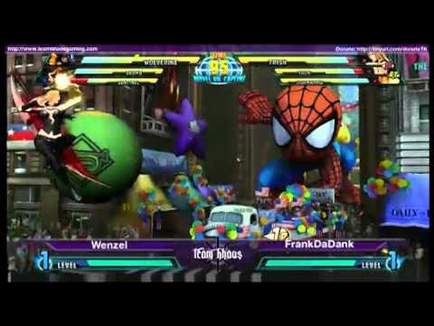 Tourneyplay March MvC3 Singles - Wenzel (AKU/WOL/SEN) vs FrankDaDank (TRI/TRO/DOR)